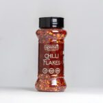 Spishri Chili Flakes – Sun-dried red chili flakes for pizza, pasta, and fiery satvik recipes.