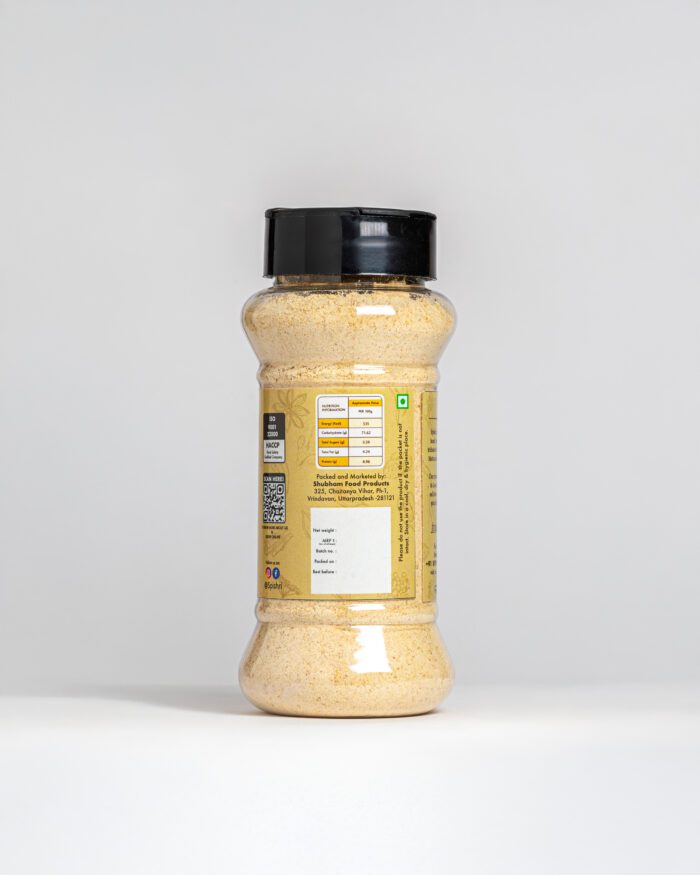 Spishri Ginger Powder – Earthy, warm spice powder for teas, sweets, and clean satvik cooking.