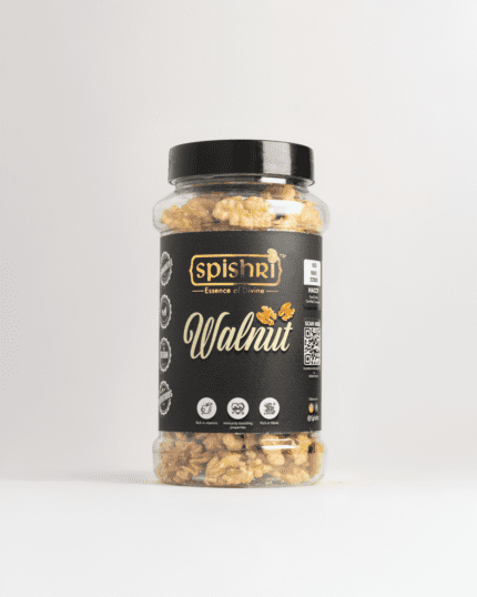Spishri Premium Walnuts – High-quality akhrot for satvik diets, brain health, and pure snacking.