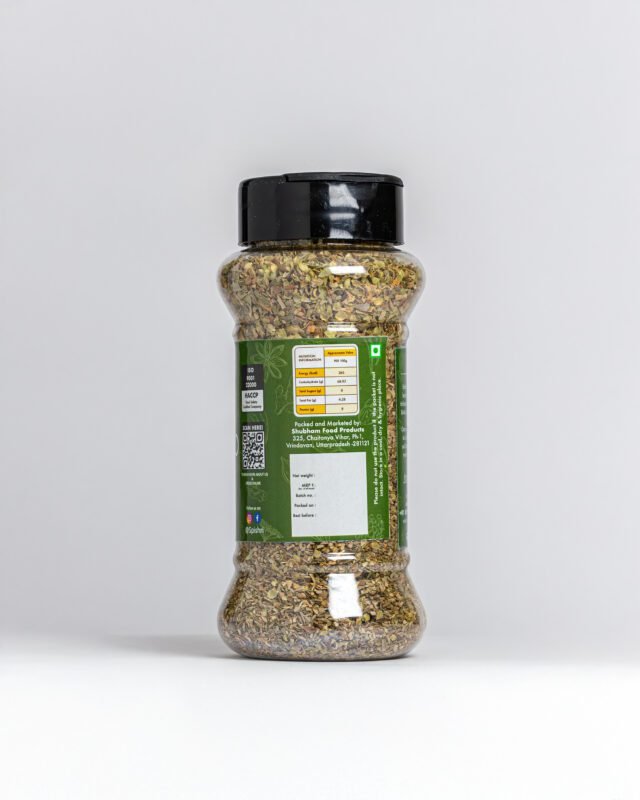 Spishri Oregano – Dried oregano leaves for enhancing pizza, pasta & herbal satvik meals.