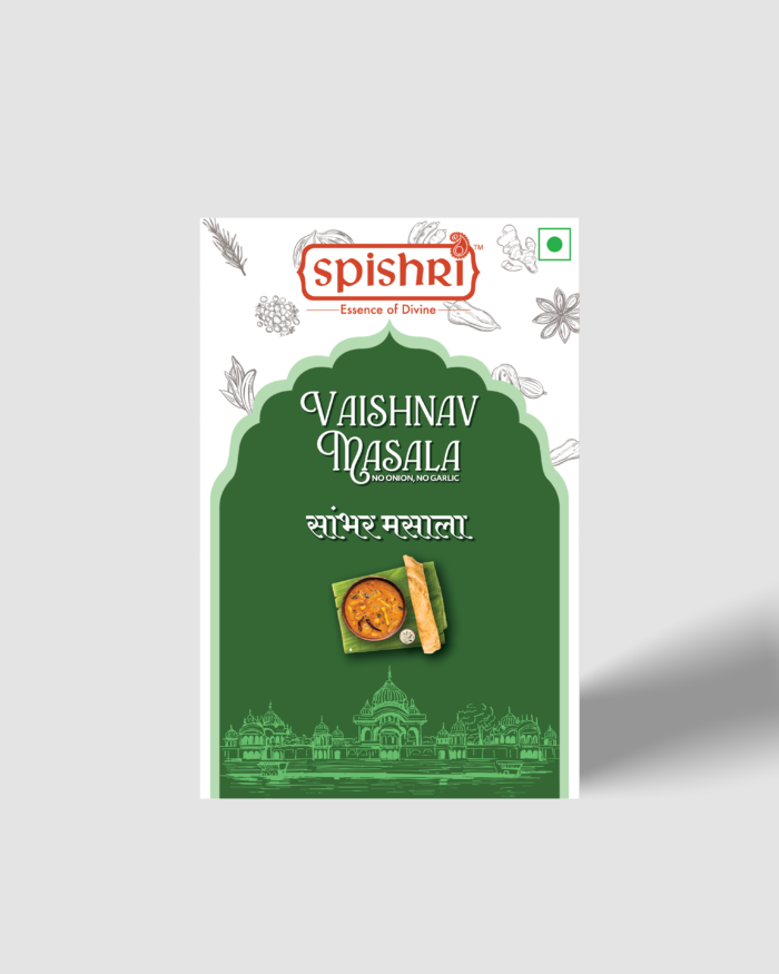 Spishri Sambhar Masala – premium Satvik spice
