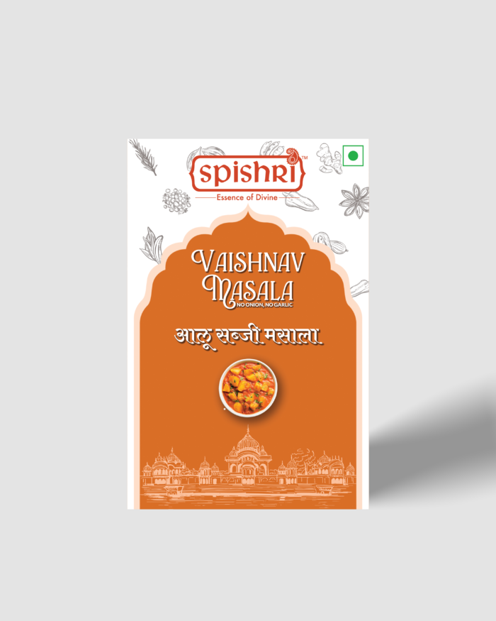 Spishri Aloo Sabzi Masala – premium Satvik spice