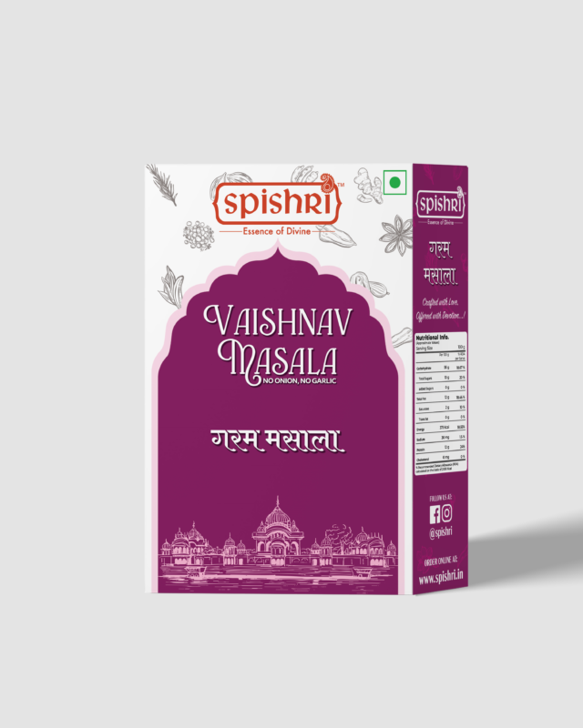 Spishri Garam Masala – premium Satvik spice