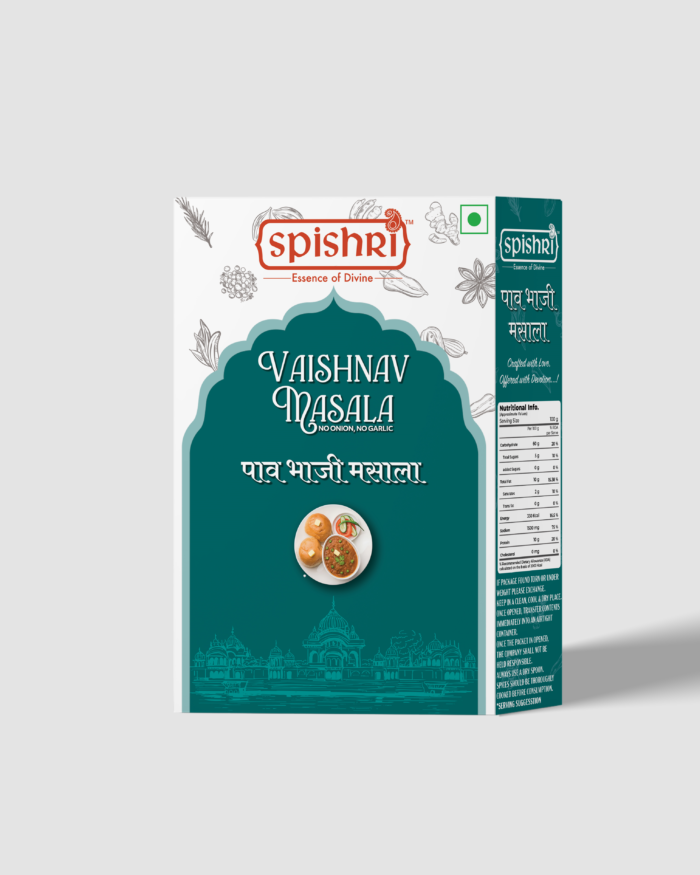Spishri Pav Bhaji Masala – premium Satvik spice