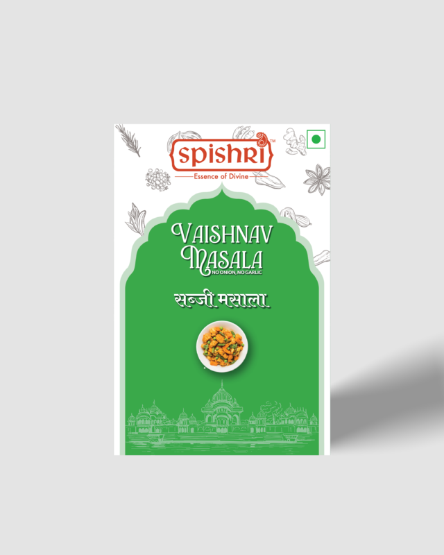 Spishri Sabzi Masala – premium Satvik spice