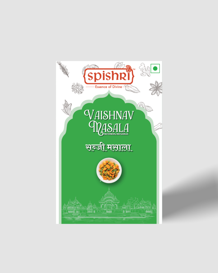 Spishri Sabzi Masala – premium Satvik spice