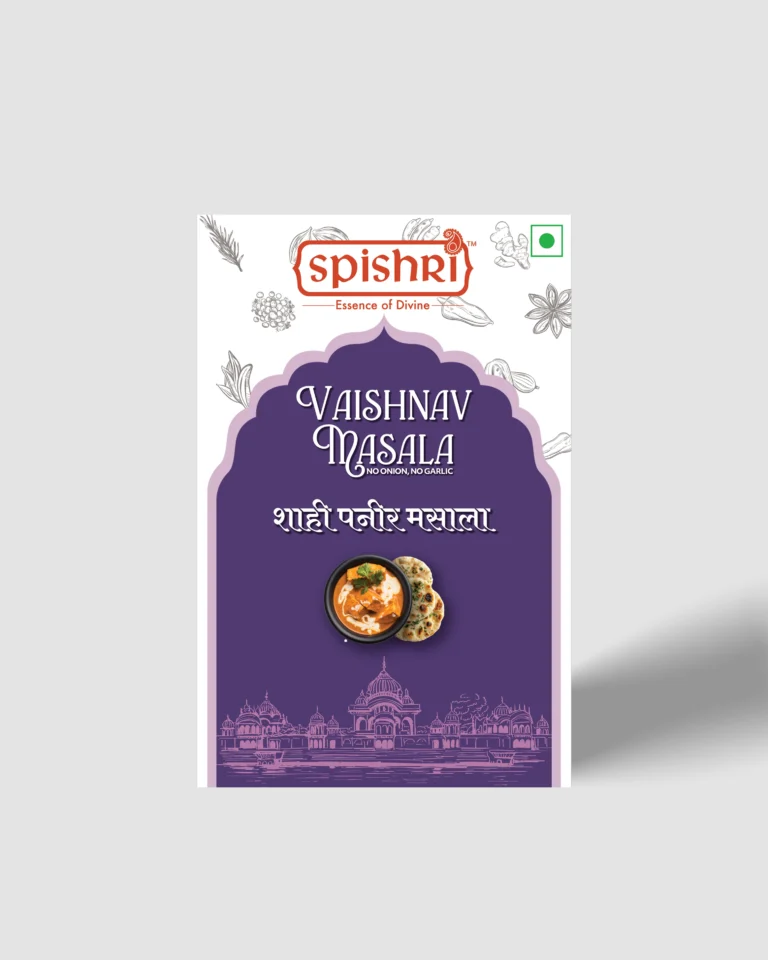 Spishri Shahi Paneer Masala – premium Satvik spice