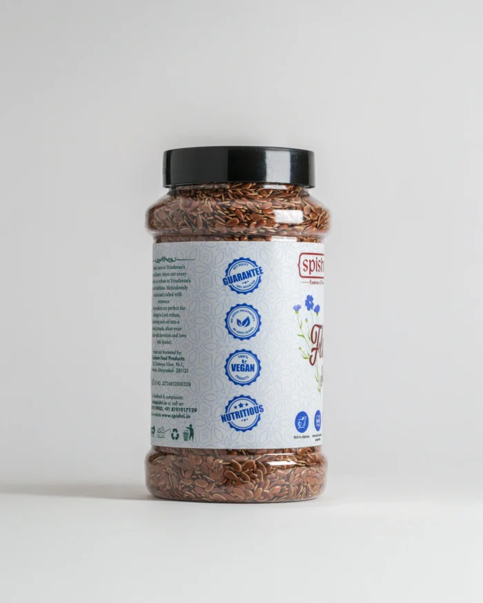 Spishri Flax Seeds – Clean, crunchy seeds for smoothies, chapatis, and satvik wellness.