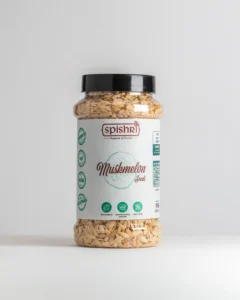Spishri Muskmelon Seeds – Protein-rich, sweet seeds perfect for Indian sweets, snacks, and satvik fasting meals.
