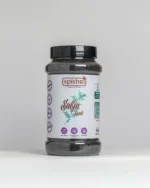 Spishri sabja Seeds – Clean, unpolished sabja seeds for falooda, lemon drinks, and digestion-friendly satvik recipes.