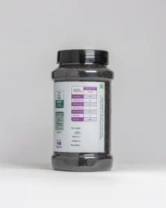 Spishri sabja Seeds – Clean, unpolished sabja seeds for falooda, lemon drinks, and digestion-friendly satvik recipes.