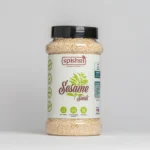 Spishri White Til – Safed sesame seeds for til ladoos, sweets, and satvik winter recipes.
