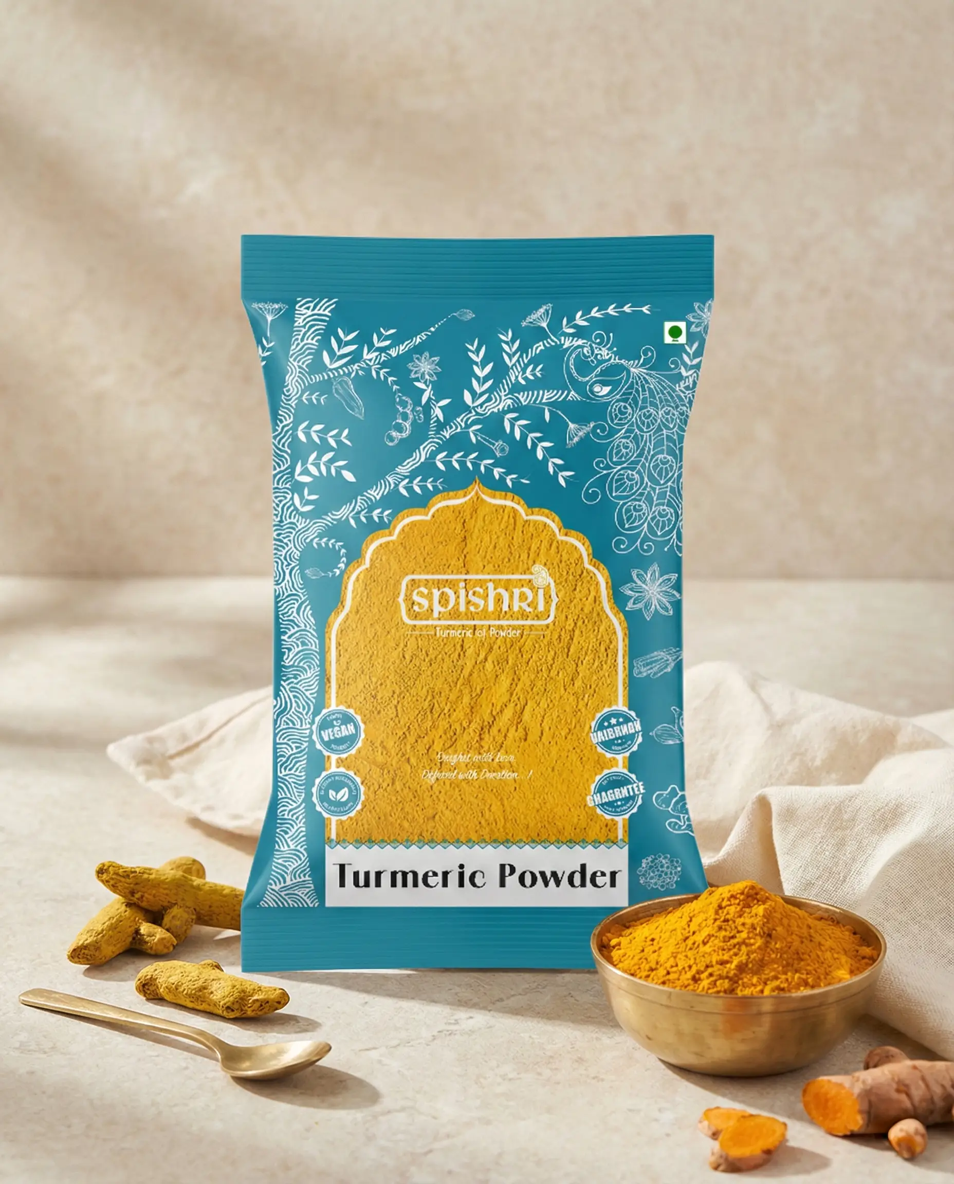 IMG_20260117_150650 Spishri Haldi Powder – premium Satvik spice