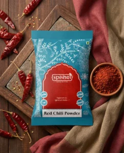 Spishri Premium Red Chili | Crushed & Powdered Short Description Spishri Premium Red Chili is made from carefully selected, naturally sun-dried whole red chilies to deliver bold heat, vibrant color, and authentic flavor. Available in both Crushed and Powdered variants, it contains no artificial colors, preservatives, salt, or fillers, making it a pure choice for everyday Satvik cooking. Product Description Spishri Premium Red Chili is crafted from premium-quality whole red chilies that are naturally sun-dried to preserve their rich color, bold flavor, and authentic aroma. Available in both Crushed and Powdered forms, it lets you choose the perfect texture for every recipe while enjoying pure, uncompromised taste. Our Red Chili contains no artificial colors, preservatives, salt, starch, or fillers. Whether you prefer the coarse texture of crushed chili or the smooth consistency of chili powder, every pack delivers natural heat and vibrant flavor while remaining suitable for Satvik cooking. Key Features Available in Crushed and Powdered variants Made from premium-quality sun-dried whole red chilies Rich natural color and authentic aroma Bold, clean heat with no artificial additives No artificial colors, preservatives, salt, starch, or fillers Suitable for Satvik cooking Hygienically packed to preserve freshness Versatile Uses Sprinkle crushed chili over pizza, pasta, sandwiches, and snacks Use chili powder in curries, sabzis, dals, and gravies Add to marinades, spice blends, and chutneys Enhance tadkas with flavor and heat Perfect for everyday Indian and international recipes Why Choose Spishri? At Spishri, we believe pure ingredients create authentic flavors. Our Premium Red Chili, available in both Crushed and Powdered forms, is prepared with care to deliver natural color, balanced heat, and rich aroma without unnecessary additives. It is crafted for those who value purity, quality, and mindful Satvik cooking. SEO Title Spishri Premium Red Chili | Crushed & Powdered | Pure Satvik Spice Meta Description Buy Spishri Premium Red Chili in Crushed and Powdered variants. Made from naturally sun-dried whole red chilies with no artificial colors, preservatives, or fillers. Focus Keyword Red Chili SEO Keywords Red Chili, Red Chili Powder, Crushed Chili, Chili Flakes, Pure Red Chili, Premium Red Chili, Satvik Spices, No Onion No Garlic Spices, Natural Red Chili, Spishri Red Chili Product Tags Red Chili, Chili Powder, Crushed Chili, Chili Flakes, Satvik Spices, Pure Spices, Spishri, Indian Spices, Cooking Spices, Seasoning