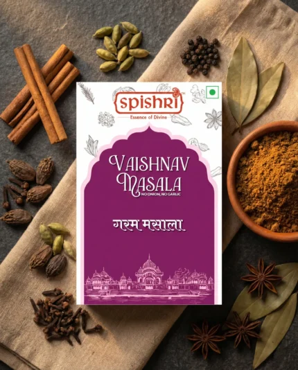 Spishri Garam Masala – premium Satvik spice