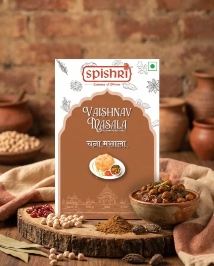 Buy Spishri Chana Masala – premium, Satvik, and flavorful. Enhance your meals with our pure and powerful Chana Masala, perfect for Indian cooking.