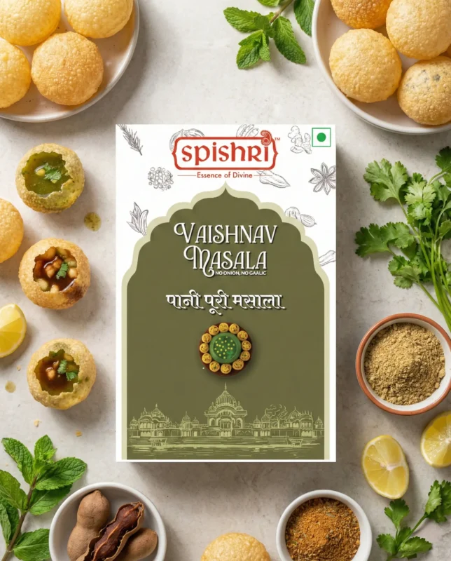 Spishri Panipuri Masala – Authentic Chatpata Golgappa Masala Powder | Buy Online